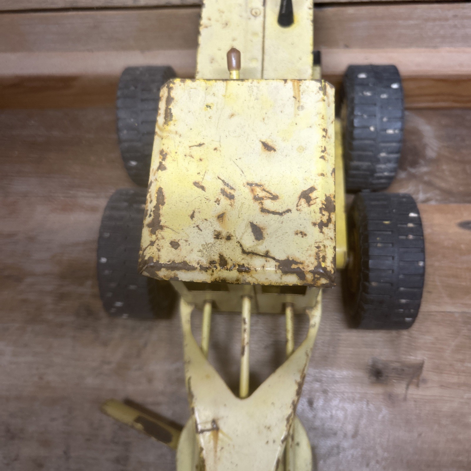 Vintage Tonka Road Grader 1960s Pressed steel, USA made, Classic and collectible