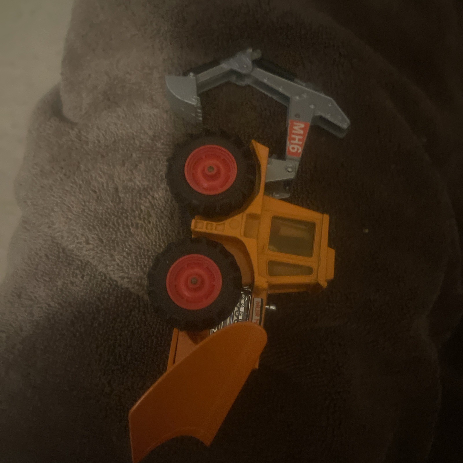 2 Tonka & Matchbox Collectible Toys (1970s): Excavator-Front Loader-Pick Up