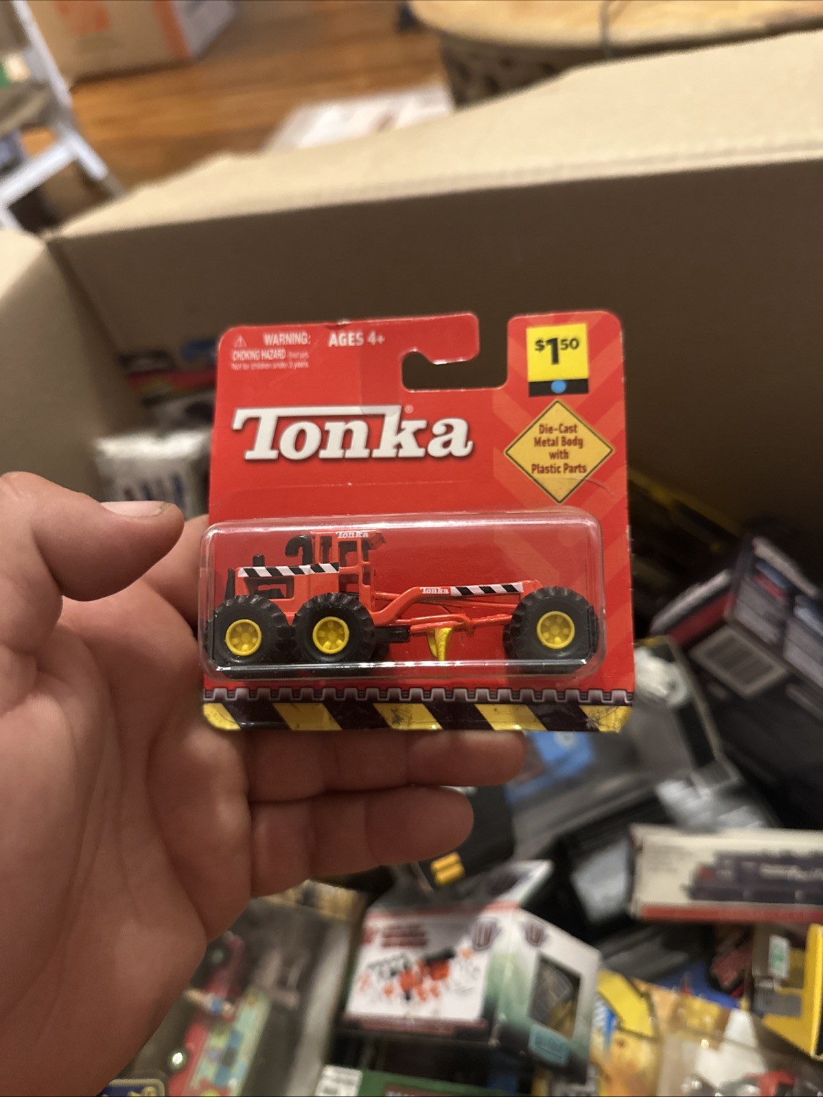 Vintage Tonka – Maisto – Hasbro Diecast Construction Road Grader Box 2