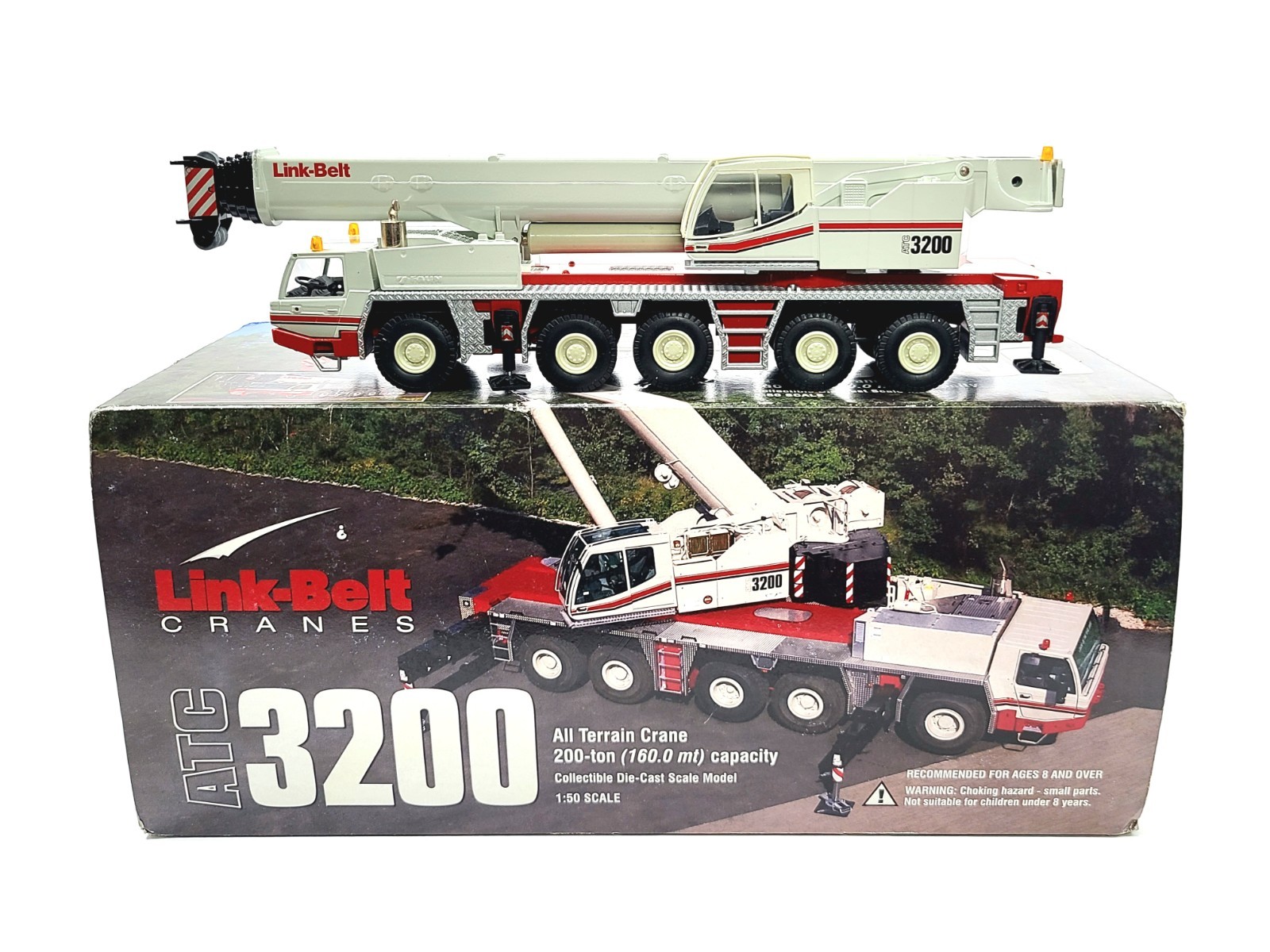 Link-Belt ATC-3200 All-Terrain Mobile Crane Conrad 1:50 Scale Model #2103/02 New