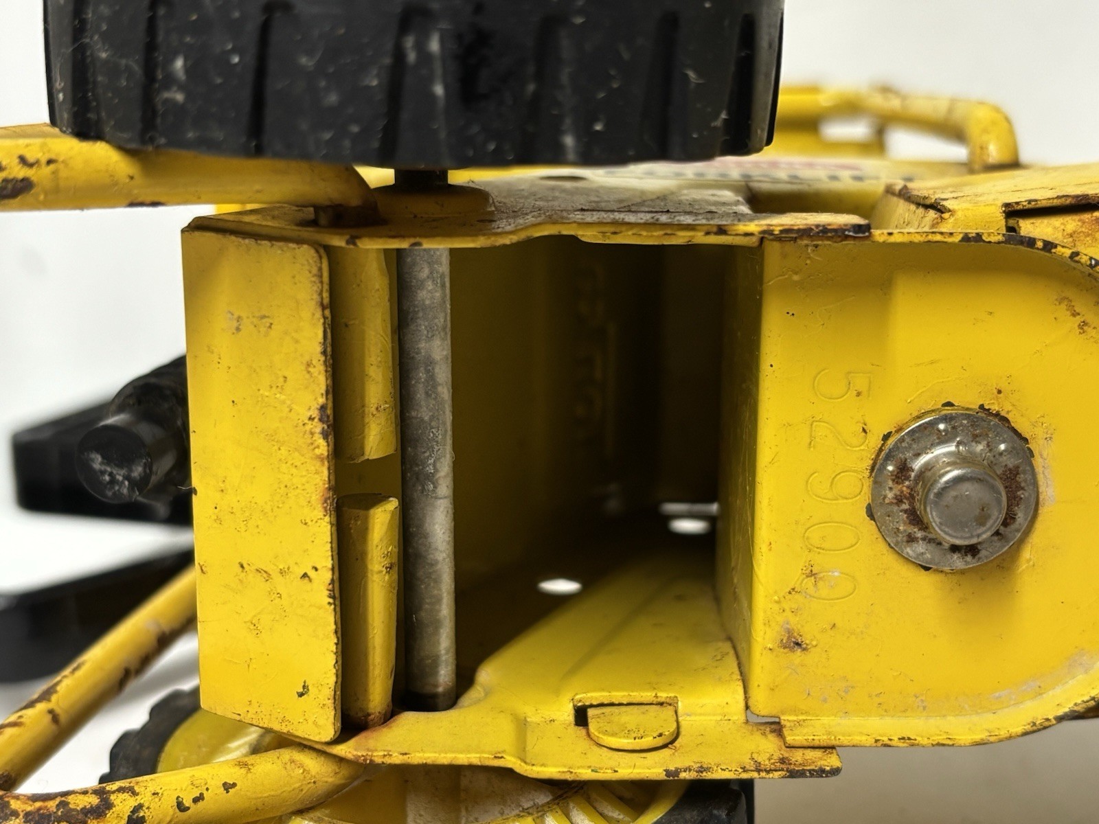 Vintage Original 70’s Metal TONKA FORK LIFT (#52900) Working! Made In USA