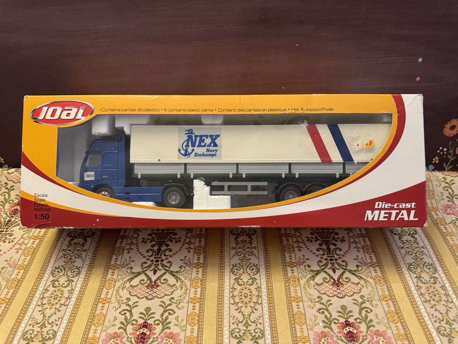 Joal 334Volvo FH12 Globetrotter XL Truck NEX 1:50 Scale Die-Cast Metal w/Box