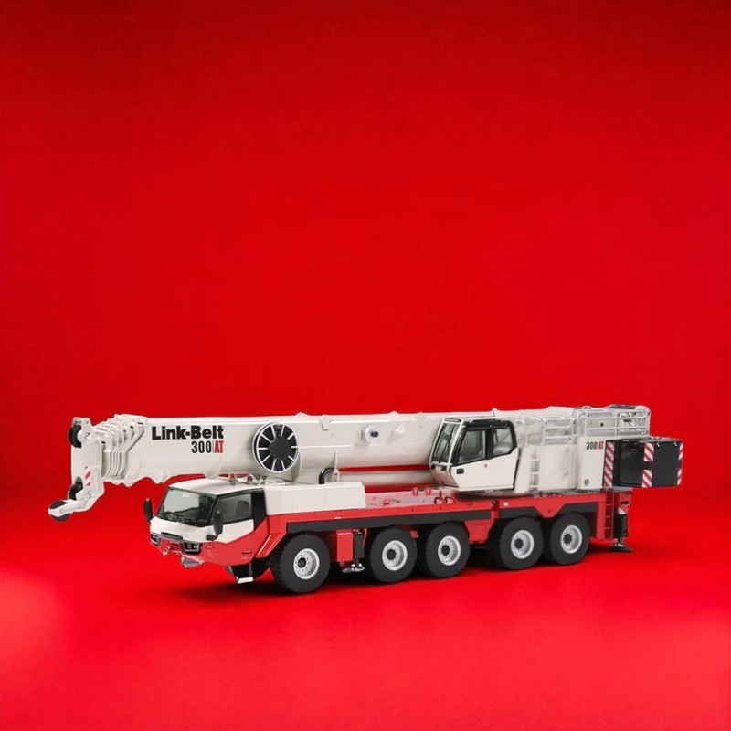 NZG1:50 Link-Belt 300 AT Car Crane, Crane, Alloy Engineering Vehicle Model #1089