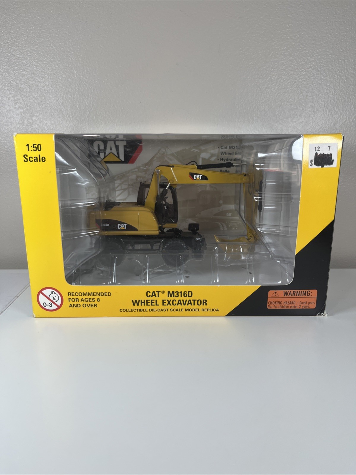 Cat 1:50 M316D Wheel Excavator Opened Box 55171