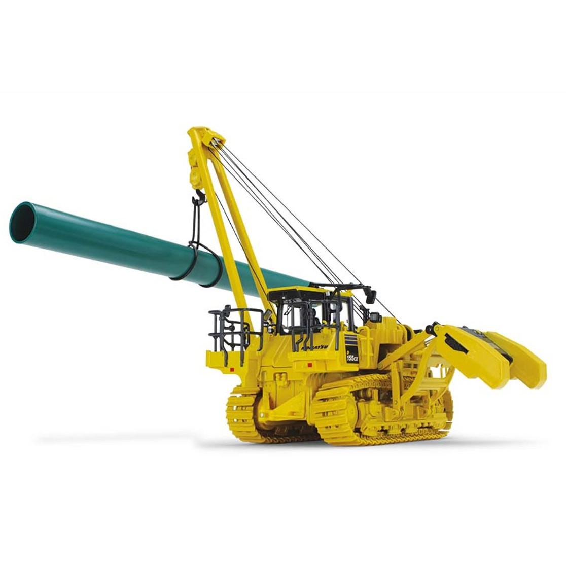 First Gear 1/50 Komatsu D155CX-8 with K170 Pipelayer 50-3494