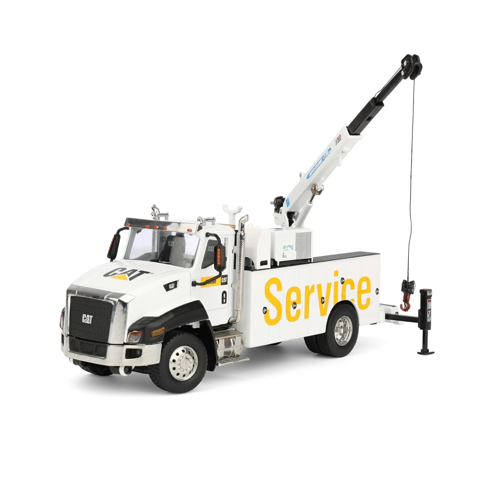 Diecast Masters 1/50 CAT CT660 Crane Truck with Titan 85 Body & Miller EnPack…