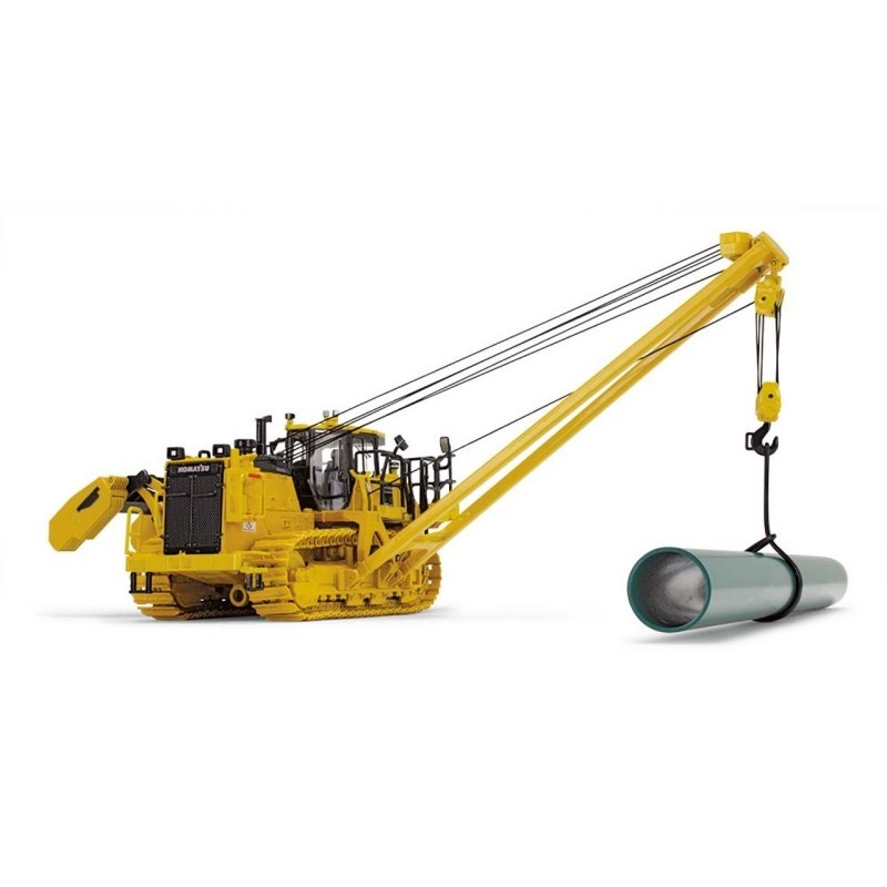 FirstGear 1:50 Komatsu D155CX-8 With K170 #Pipe Laying Machine Alloy Model