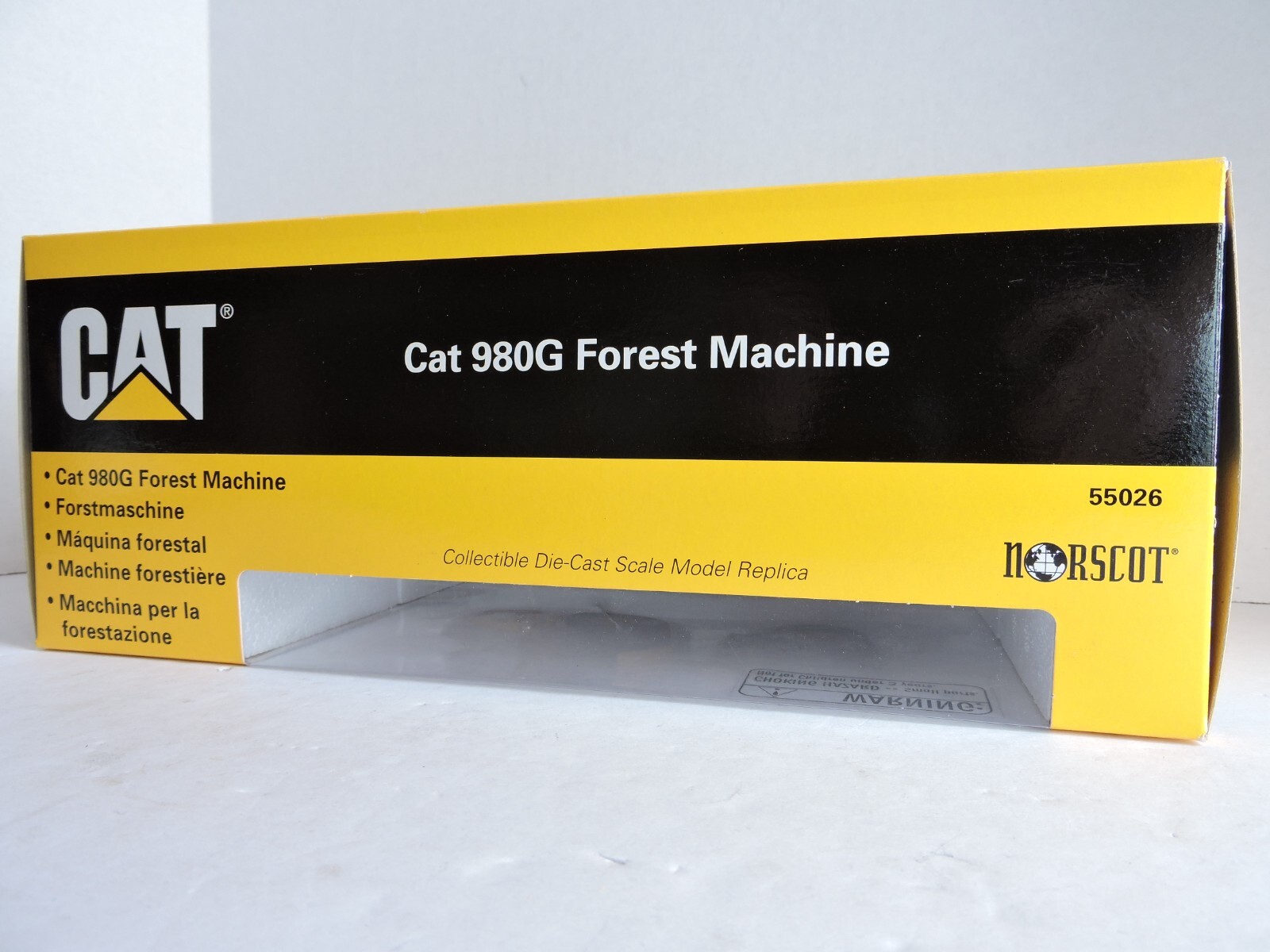 1999 VTG CAT 980G Forest Machine No. 55026 Norscot 1/50th Scale NEW IN ORIG BOX