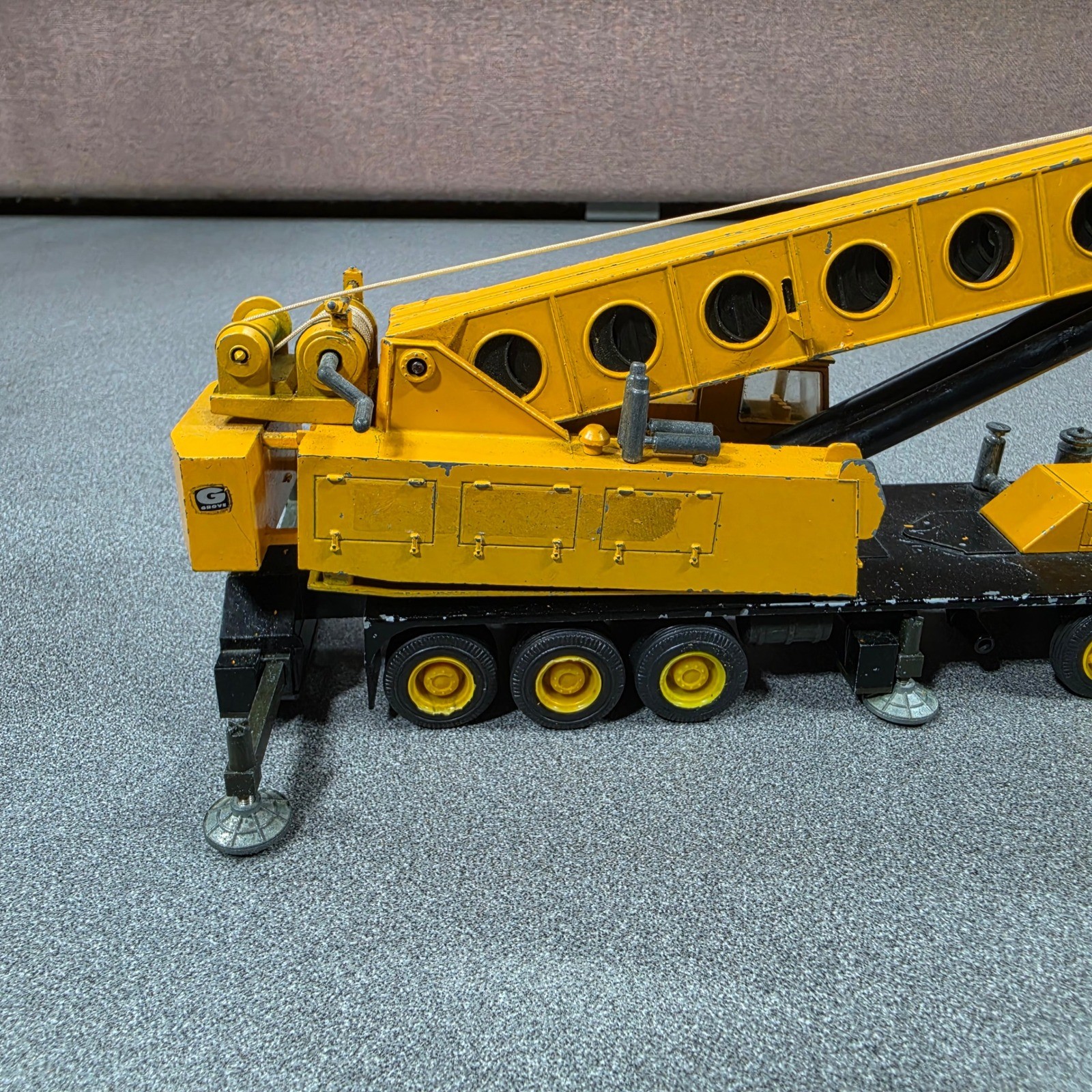 Grove TM800 Hydraulic Truck Crane Good Diecast Model RARE Read Description